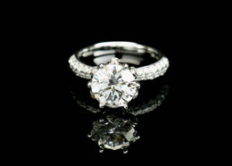 3ct Moissanite Vintage Ring