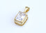 Mariner chain with square diamond charm