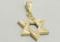Rope chain with thick star of david charm