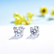 Gemstone Stud Earrings