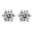 Solitaire Moissanite Necklace Earring Set