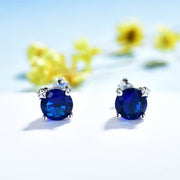 Gemstone Stud Earrings