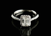 1 Carat Engagement Ring for Women, Real Moissanite Diamond Ring, Anniversary Wedding Rings Jewelry Gift for Women by Aria Jeweler