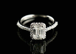 1 Carat Engagement Ring for Women, Real Moissanite Diamond Ring, Anniversary Wedding Rings Jewelry Gift for Women by Aria Jeweler