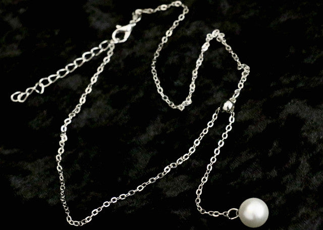 Silver   Chain with Ball Clasps Valentine Day Gift for Women & Men, Silver   Chain Necklace by Aria Jeweler