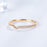 10K Yellow  gold plated Moissanite Rings