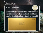 10K Yellow Gold Moissanite Rings