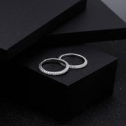 Moissanite Wedding Band