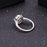 2.04Ct Natural Green Prasiolite Stone on sterling silver ring