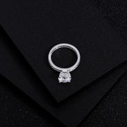 Moissanite Engagement Ring
