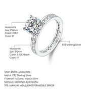 Moissanite Engagement Ring