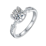 Moissanite Ring 0.5c/1.0c