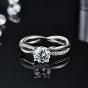 Moissanite Rings 1.0c