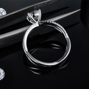 Moissanite Rings 1.0c