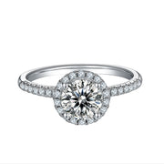 Moissanite Ring 1c