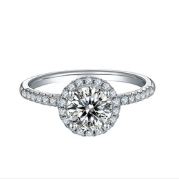Moissanite Ring 1c
