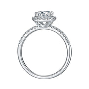 Moissanite Ring 1c