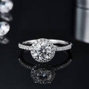 Moissanite Ring 1c