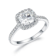 14K/10K White Gold 1.5ct Moissanite