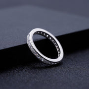 Moissanite Wedding Band