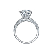 Moissanite Ring 1.0c/2.0c/3.0c