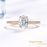 10k Yellow  gold plated With 1.0ct Moissanite