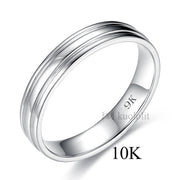 10K White Gold Ring