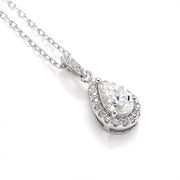 Pear Moissanite Jewelry Set